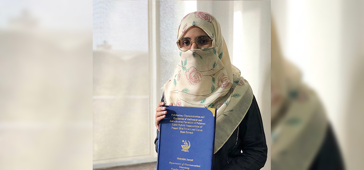 Mehwish Jameel : Department of Pharmaceutical Chemistry